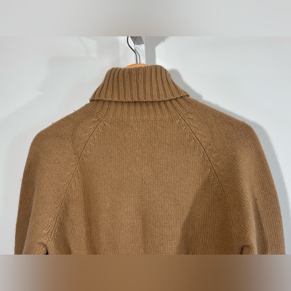 VTG LAUREN Ralph Lauren Camel Turtleneck Sweater Merino Cashmere Hong Kong - Picture 8 of 9